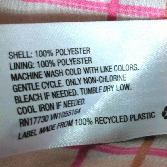 A NEW DAY Pink Tropical Floral Ruffle Dressy Tank Plus XXL NEW - Picture 7 of 7